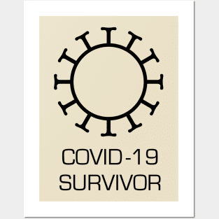 Covid-19 Survivor Posters and Art